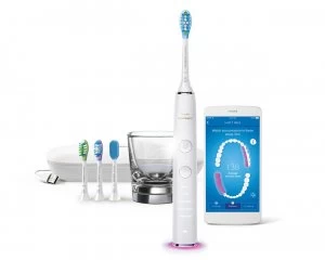 Philips Sonicare DiamondClean Smart Sonic Electric Toothbrush With App HX992402 White