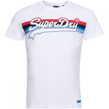Superdry Cali T Shirt - Optic White 01C