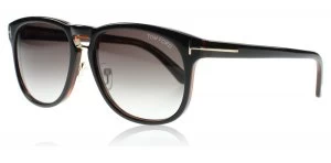 Tom Ford Franklin Sunglasses Black / Tortoise 01V 55mm