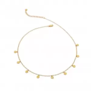 18ct Gold Plated Sterling Silver Lunar Necklace DN149