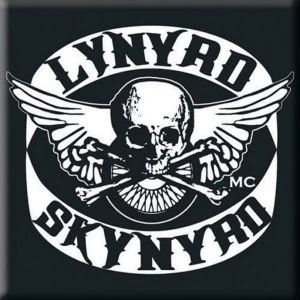 Lynyrd Skynyrd - Biker Patch Logo Fridge Magnet