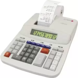 Olympia CPD 512 Calculator with built-in printer Beige Display (digits): 12 mains-powered (W x H x D) 210 x 67 x 295 mm