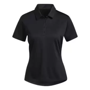 adidas Short Sleeve Performance Polo Shirt Womens - Black