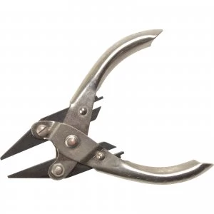 Maun Snipe Nose Serrated Jaws Pliers 125mm