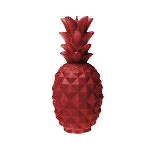Red Large Pineapple Candle