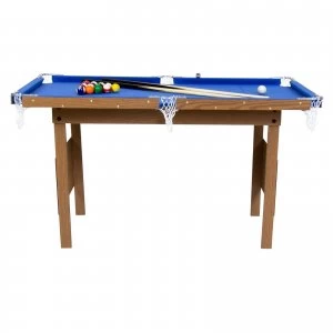 Charles Bentley Kids 4ft American Pool Gaming Tables Wooden table, cloth top