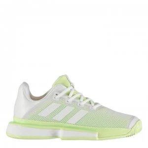 adidas Sole Match Trainers Ladies - White/Green