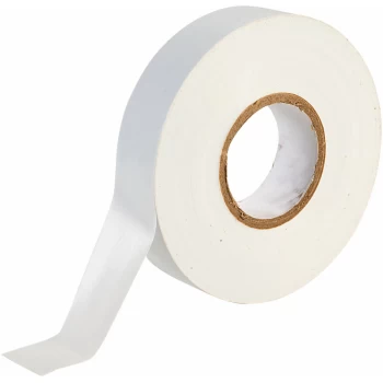 Ultratape - White PVC Electrical Insulating Tape 19mm x 33m