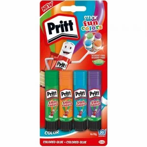 Pritt Stick Fun Colours 4 x 20g