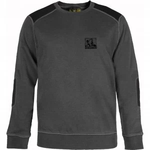 Roughneck Mens Crewneck Sweatshirt Grey XL