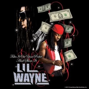 Lil Wayne - Take it Out your Pocket Single Cork Coaster