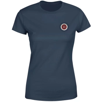 Marvel Captain Carter Womens T-Shirt - Navy - L