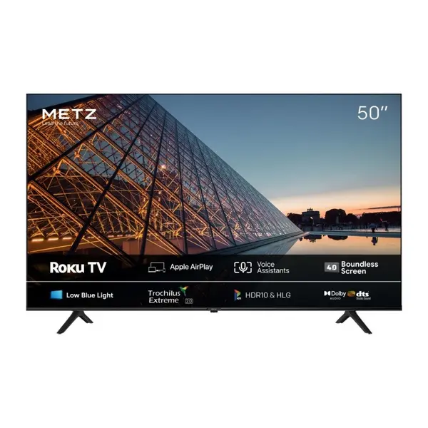 Metz 50MRD6000YUK 50 Smart 4K TV with Roku 50MRD6000YUK
