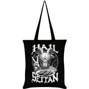 Grindstore Hail Seitan Tote Bag (One Size) (Black) - Black