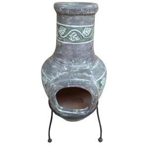 Charles Bentley Small Grey Clay Mexican Chiminea
