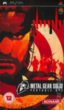 Metal Gear Solid Portable Ops PSP Game