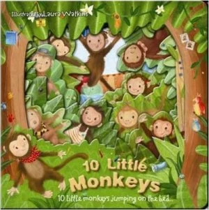 10 Little Monkeys Hardback
