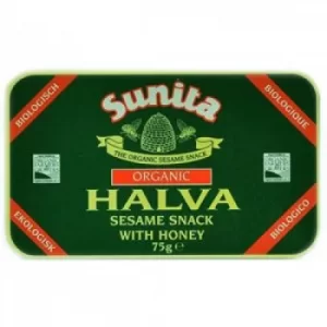 Sunita Organic Plain Honey Halva 75g