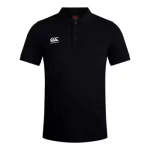 Canterbury Mens Waimak Polo Shirt (S) (Black)