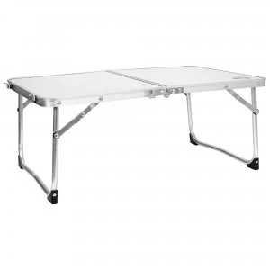 Charles Bentley Folding Lightweight Low Picnic Table MDF, Steel