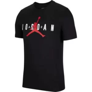 Air Jordan Wordmark T Shirt Mens - Black