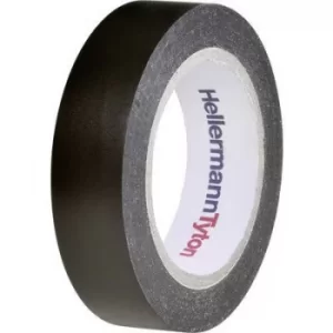 HellermannTyton HelaTape Flex 15 710-00104 Electrical tape HelaTape Flex 15 Black (L x W) 10 m x 15mm