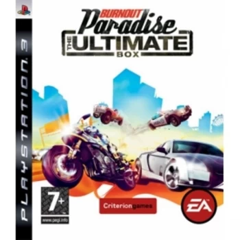 Burnout Paradise The Ultimate Box PS3 Game