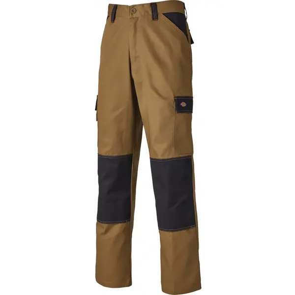 Dickies Mens Everyday Polycotton Knee Pad Pouches Workwear Trousers 36R - Waist 36', Inside Leg 32'