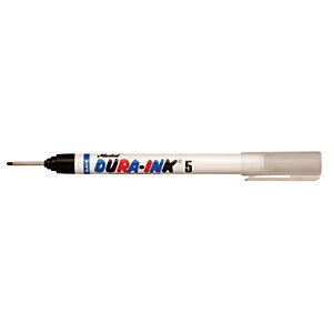Markal Dura Ink 5 Extended Micro Tip Permanent Marker Black