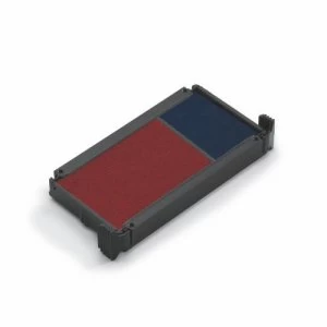 Trodat Replacement Ink Pads 6/4912/2 Red/Blue PK2