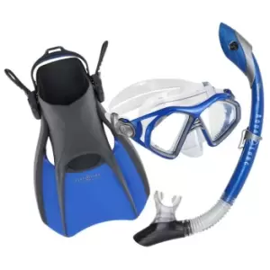 Aqua lung Lung Trooper Snorkel And Fin Set Adults - Blue
