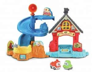 VTech Toot Toot Cory Carson Freddies Firehouse Playset