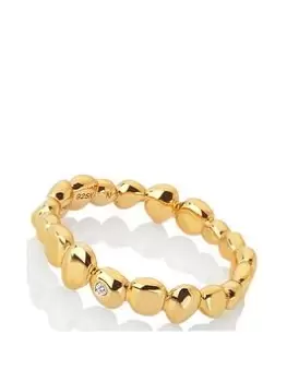 Hot Diamonds X Jac Jossa Beach Ring, Gold Size XL Women