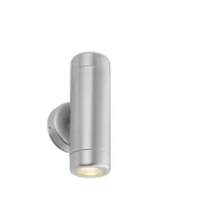 Odyssey Outdoor Wall Light Stainless steel and glass