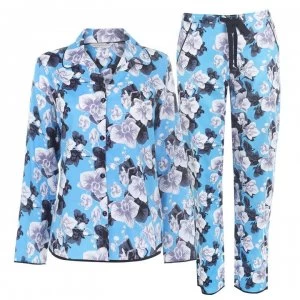 Cyberjammies Floral Pyjama Set - Blue