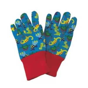 Kent & Stowe Kent & Stowe Blue Dinosaur Gardening Gloves