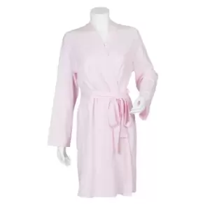 Towel City Womens/Ladies Wrap Robe (XL) (Light Pink)