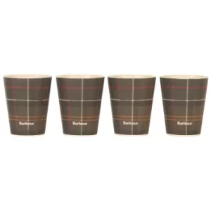 Barbour Set of 4 Bamboo Cups Classic