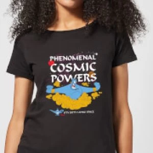 Disney Aladdin Phenomenal Cosmic Power Womens T-Shirt - Black - XXL