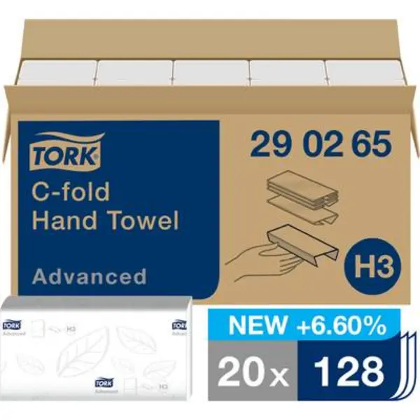 TORK 290265 Paper towels White 20 pc(s)