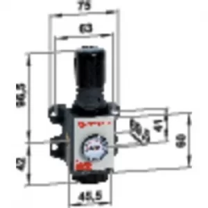 Norgren Pressure regulator R92G-2GK-RMG