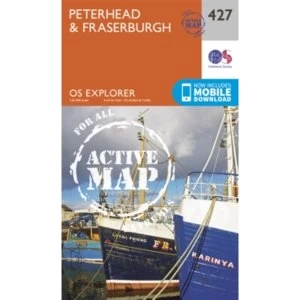 Peterhead and Fraserburgh b (Sheet map/active map, folded, 2015)