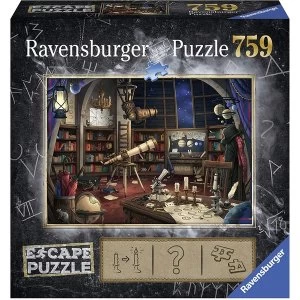 Ravensburger Escape Puzzle - Space Observatory 759 Piece Mystery Jigsaw Puzzle