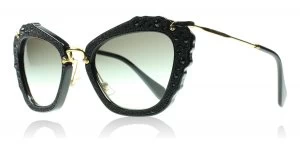Miu Miu Noir Sunglasses Black 1AB0A7 55mm