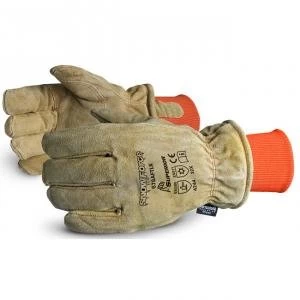 Superior Glove Snowforce Leather Freezer Glove Beige Ref SU678AFTLK Up