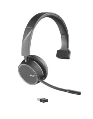 Poly Voyager 4210 USB A UC Monaural Wireless Bluetooth Headset Optimis