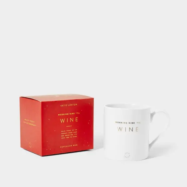 Katie Loxton Multicoloured Gift Boxed Mugs KLCW132