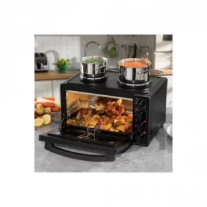 Daewoo 3000W 42 Litre Electric Mini Oven with Hot Plates