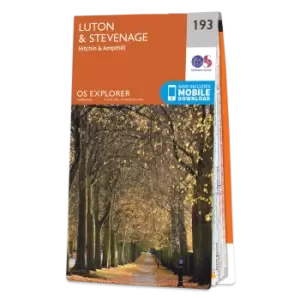 Map of Luton & Stevenage