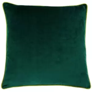 Meridian Velvet Cushion Emerald/Moss